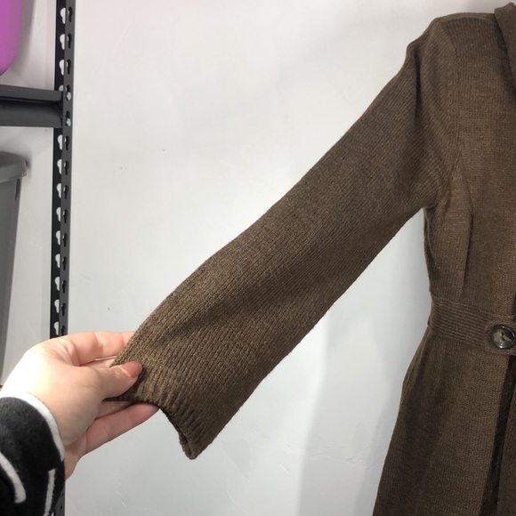 Chaudry KC brown cardigan size medium - Picture 4 of 12